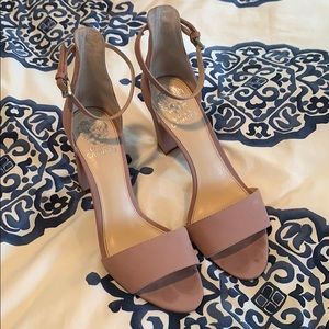 COPY - Vince Camuto Block Heel Blush Sandal